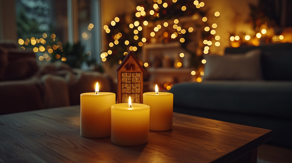 Soy Glow and Timber Countdown: Eco-Chic Decor Tips for the Holidays