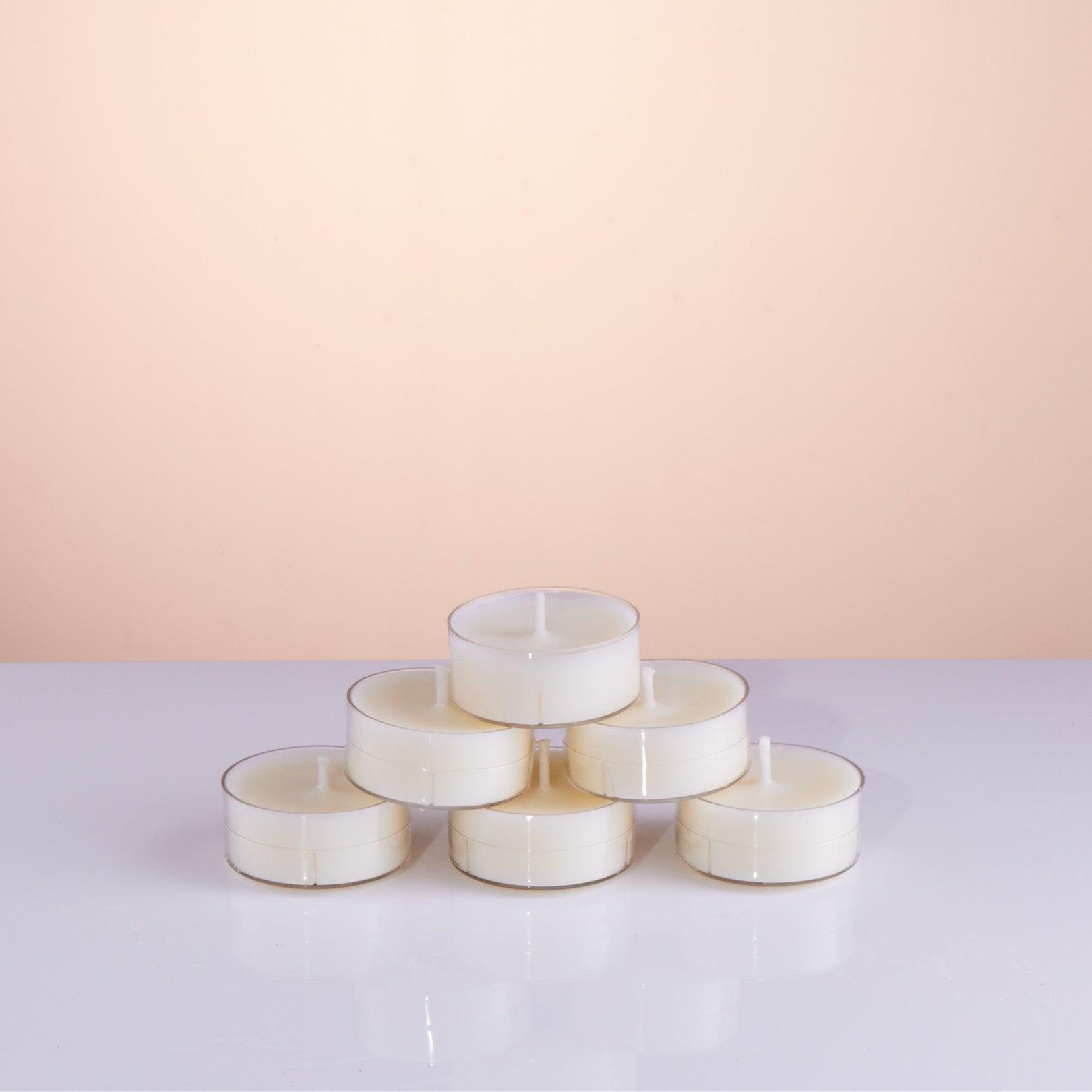 Unscented Soy Wax Tea Lights - Beaut Natural