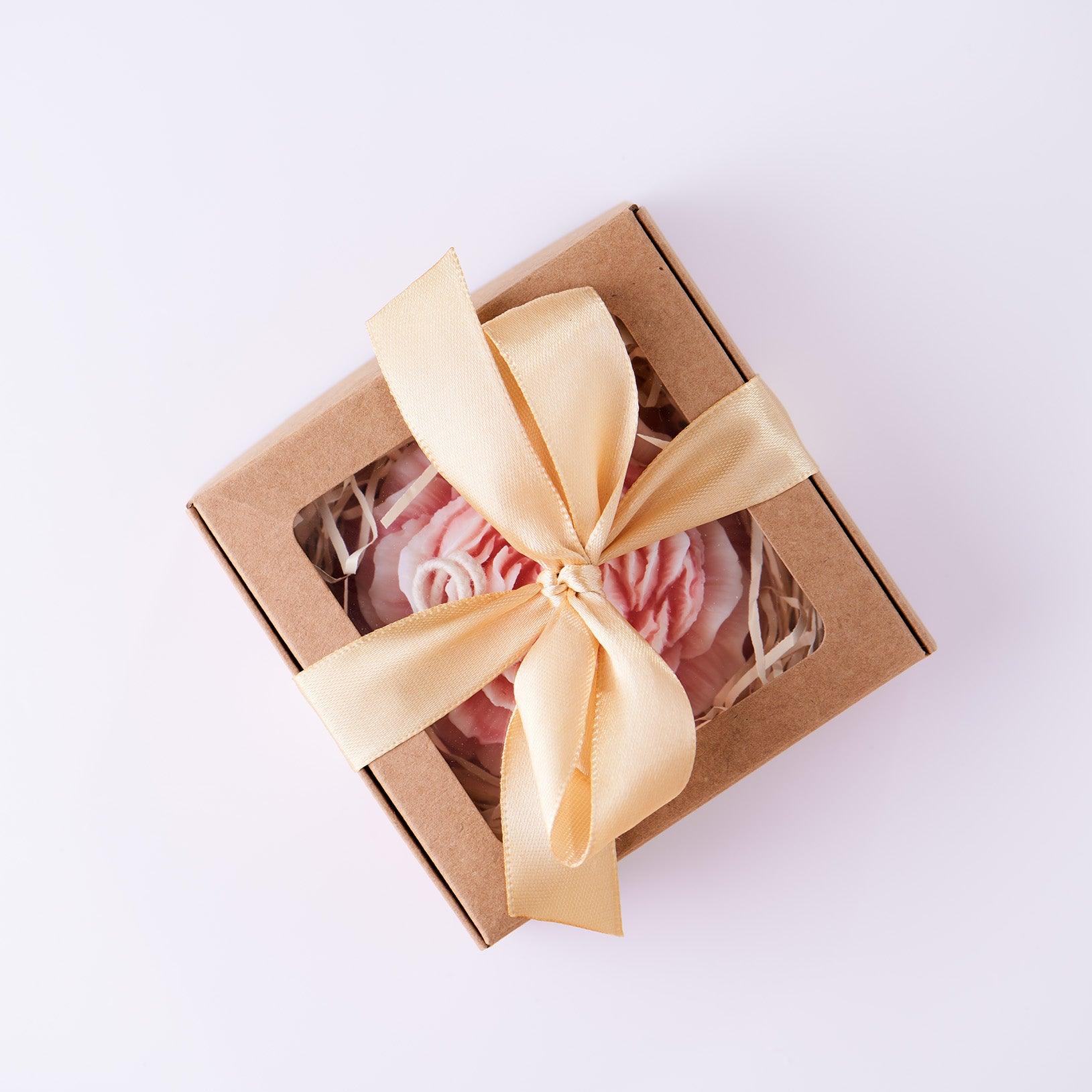 Soy Wax Peony Flower