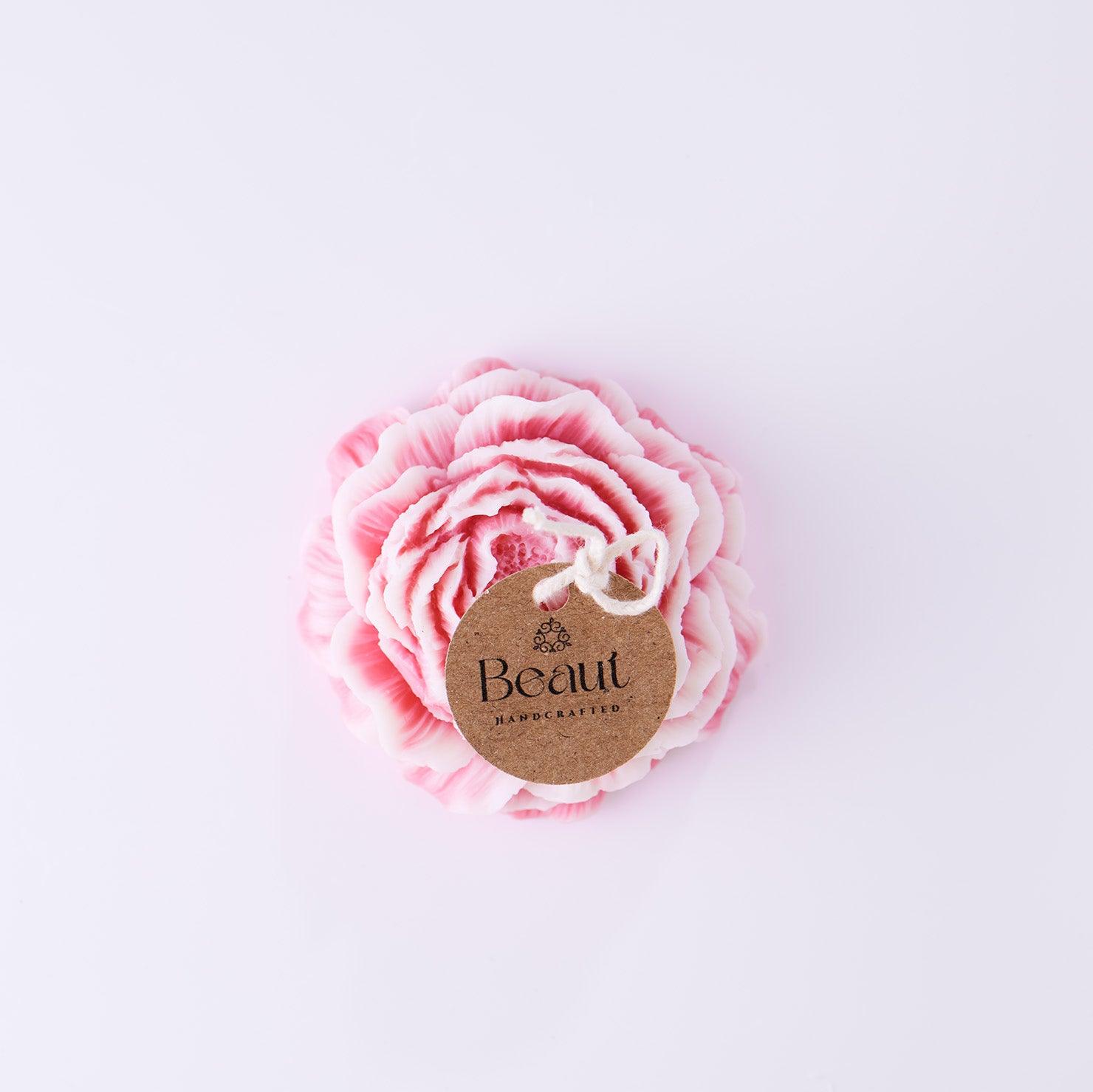 Soy Wax Peony Flower