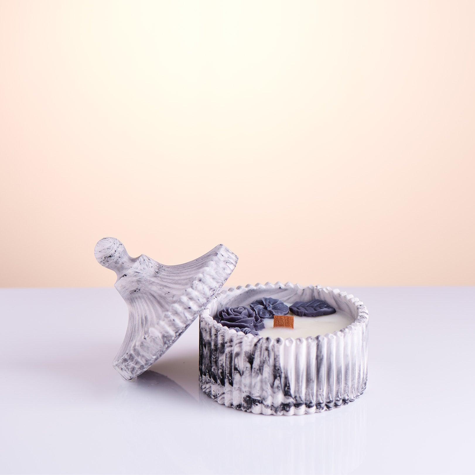 Soy Wax Candle in Trinket Box - Beaut Natural