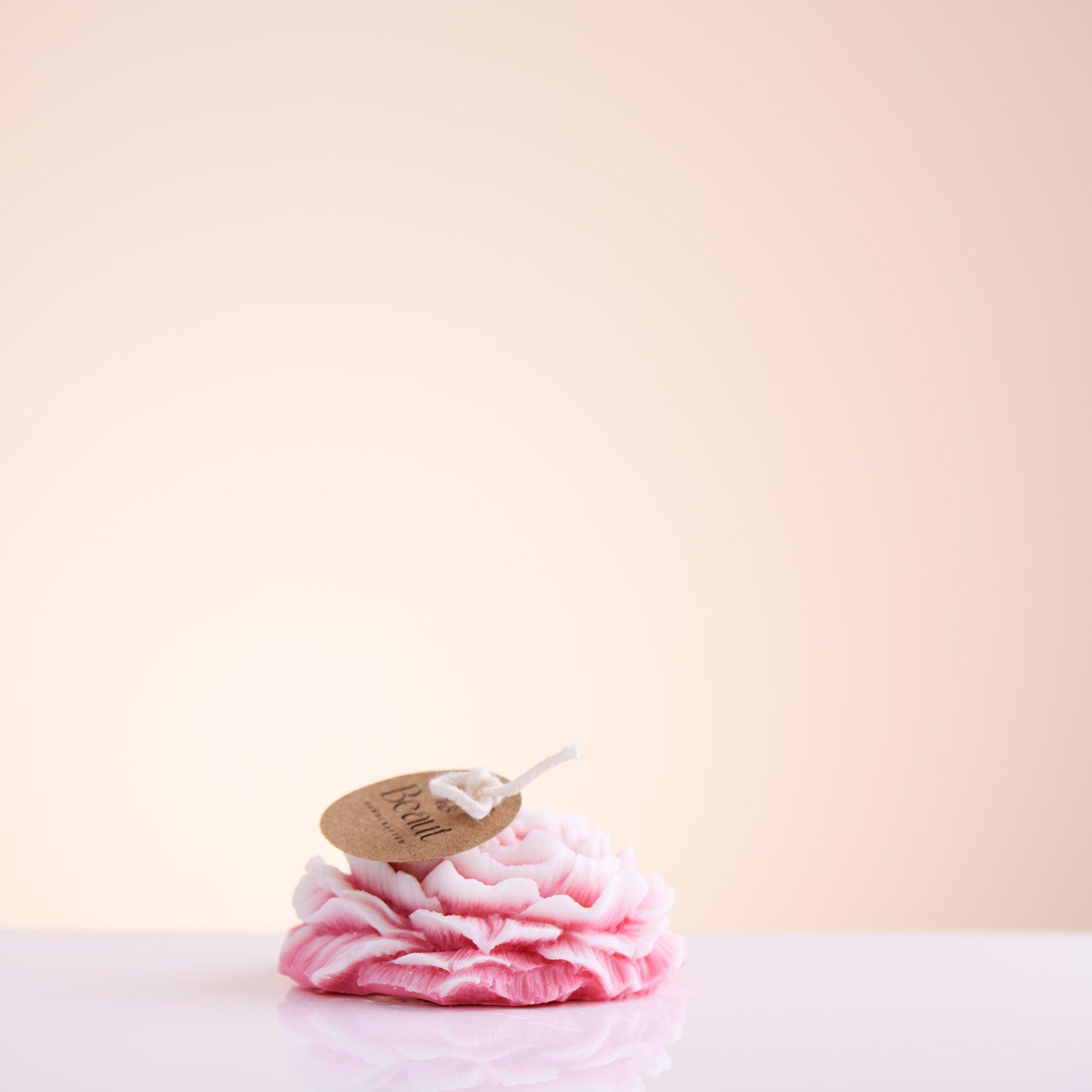 Soy Wax Peony Flower