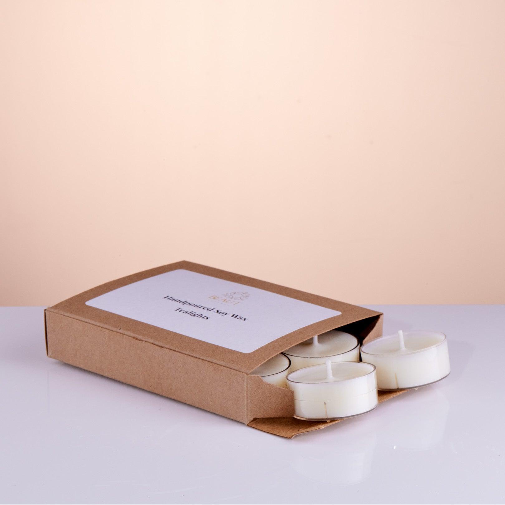 Unscented Soy Wax Tea Lights