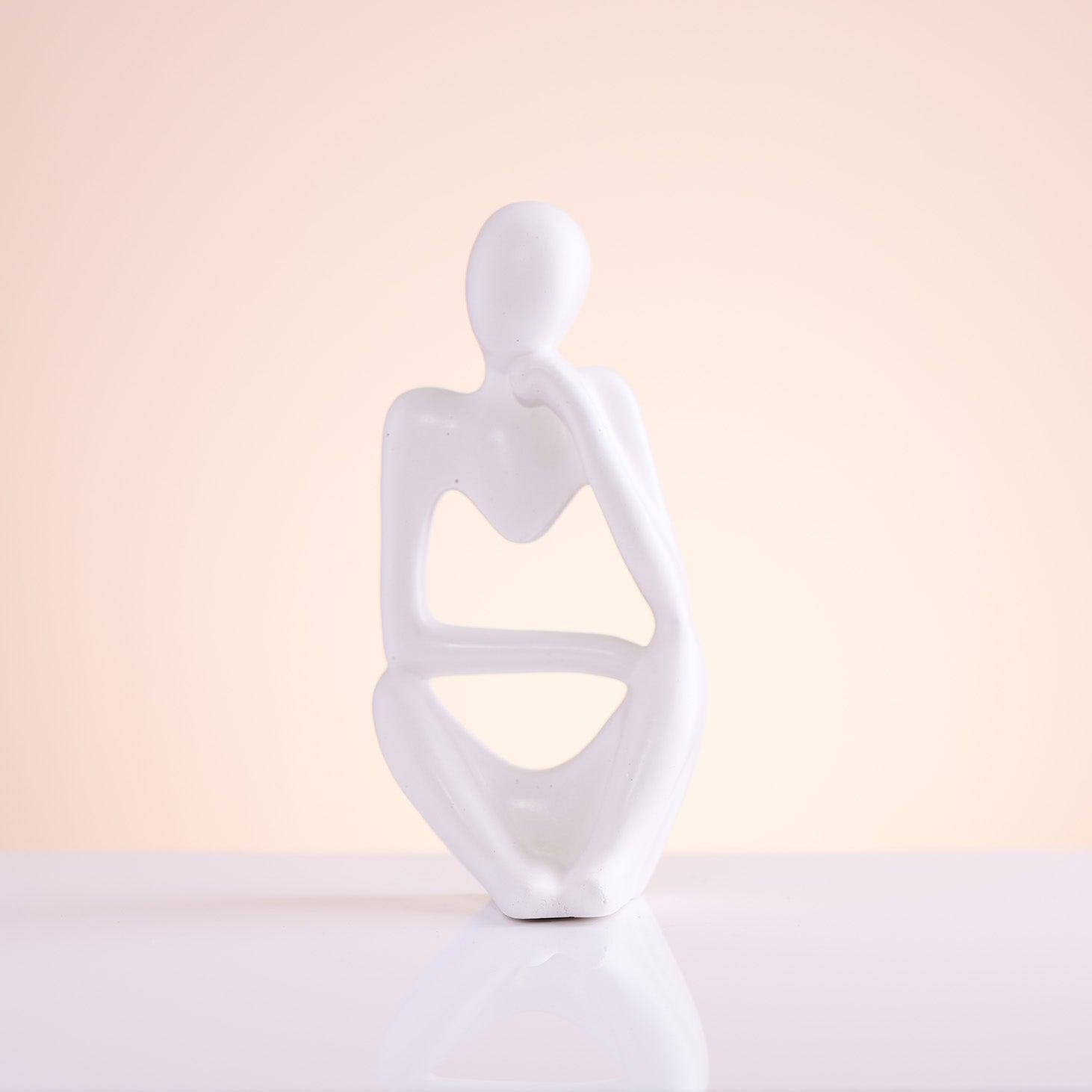 Set of 3 Thinker Statues - Beaut Natural