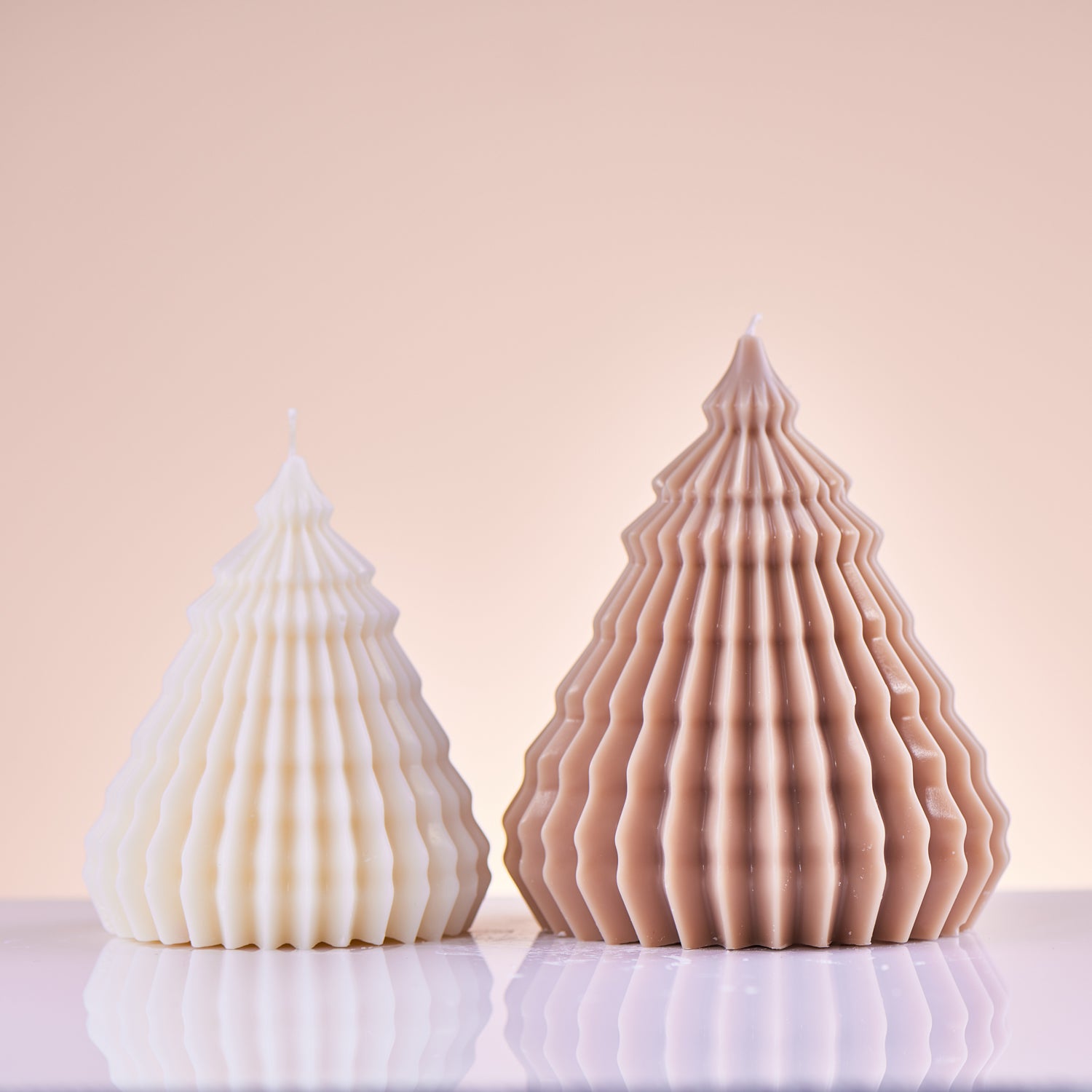 Origami Christmas Tree Candle