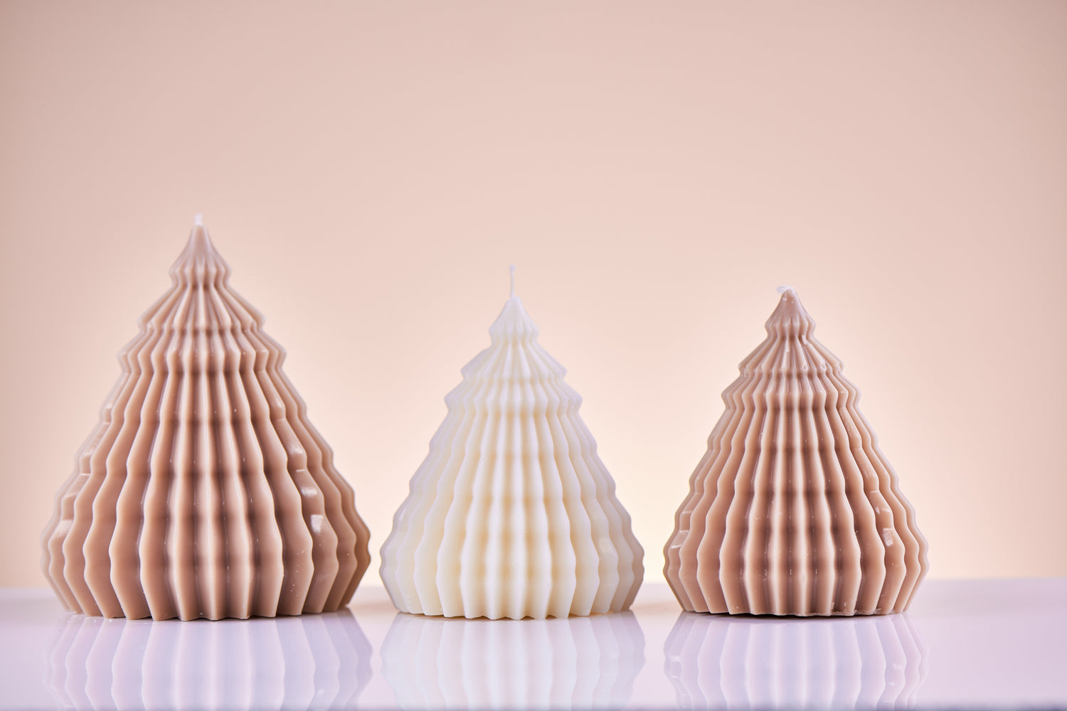 Origami Christmas Tree Candle
