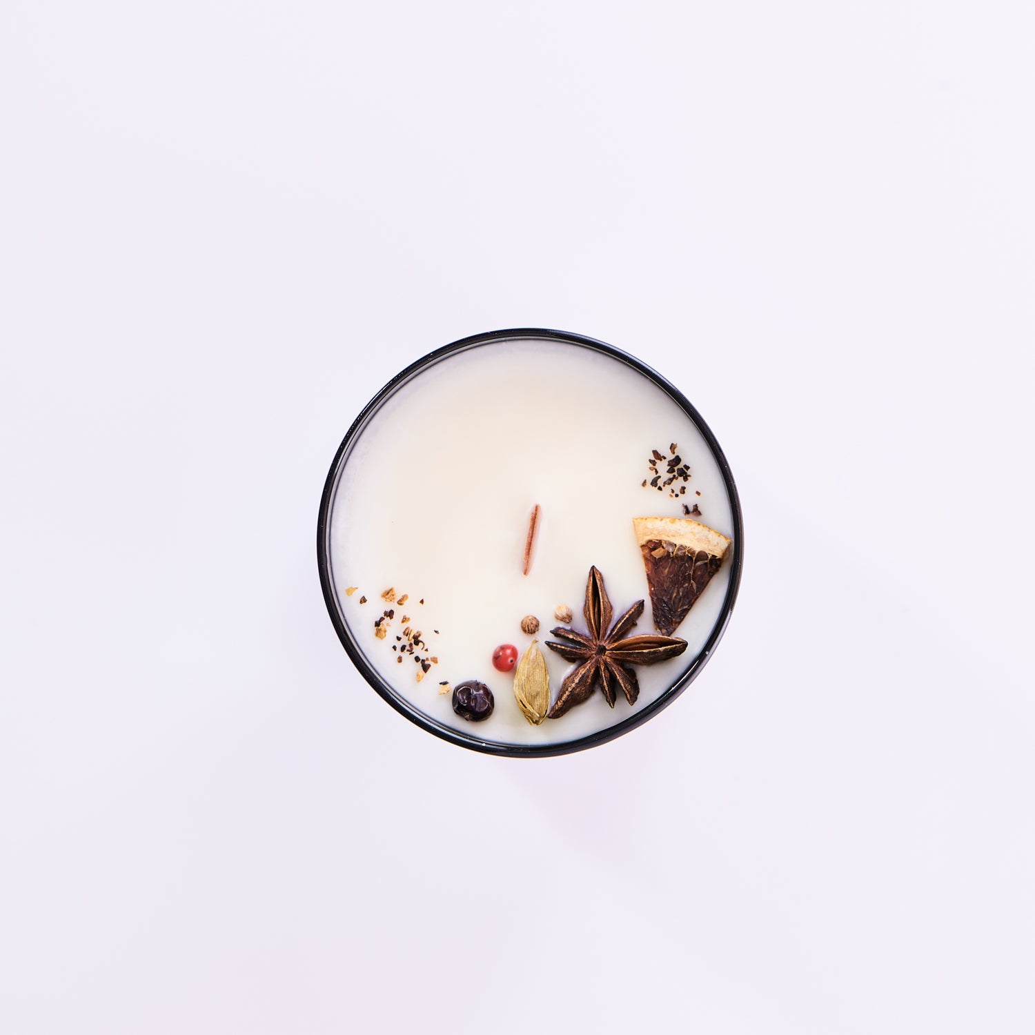 Mulled Wine Magic Soy Wax Candle in the glass container