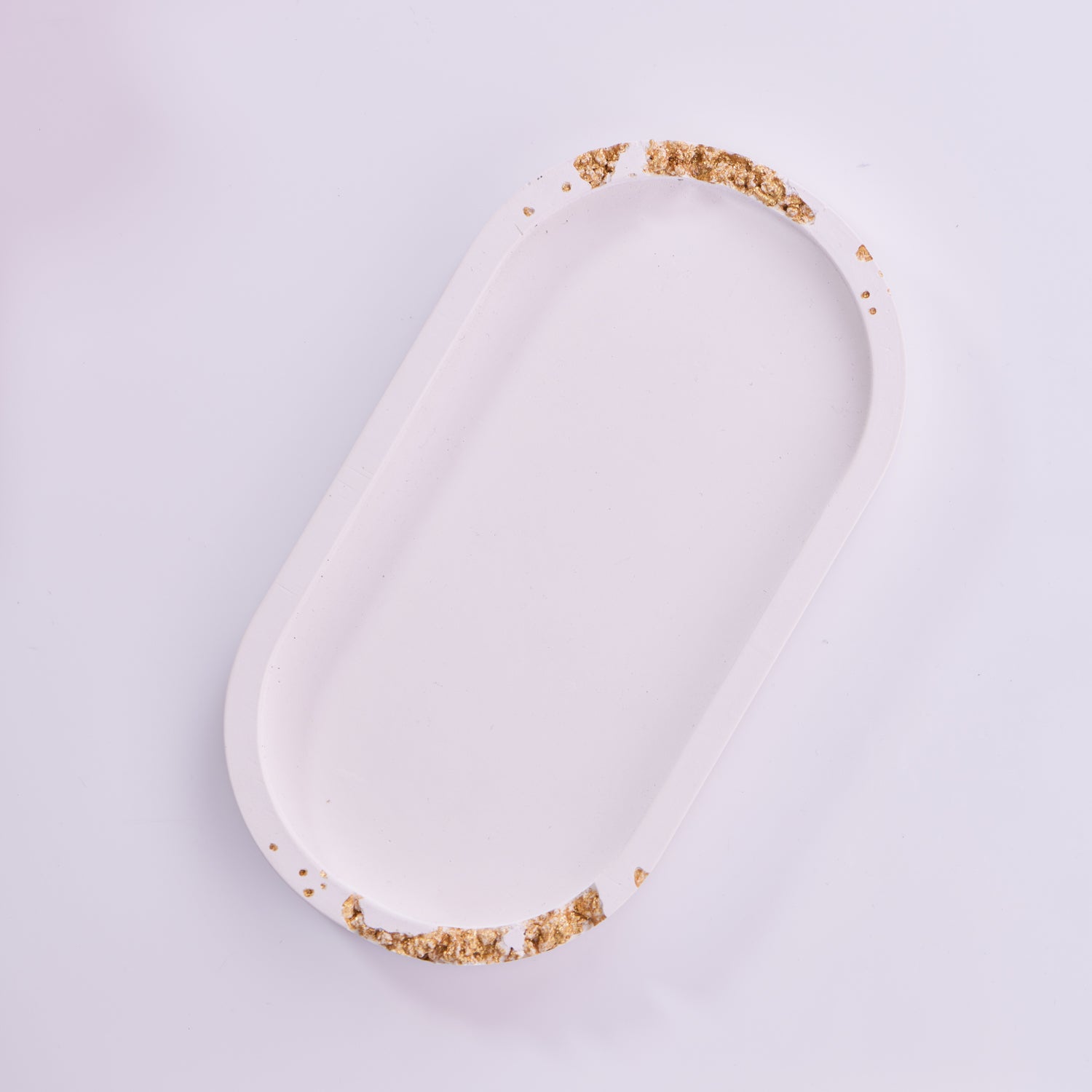 Oval Trinket Tray - Beaut Natural