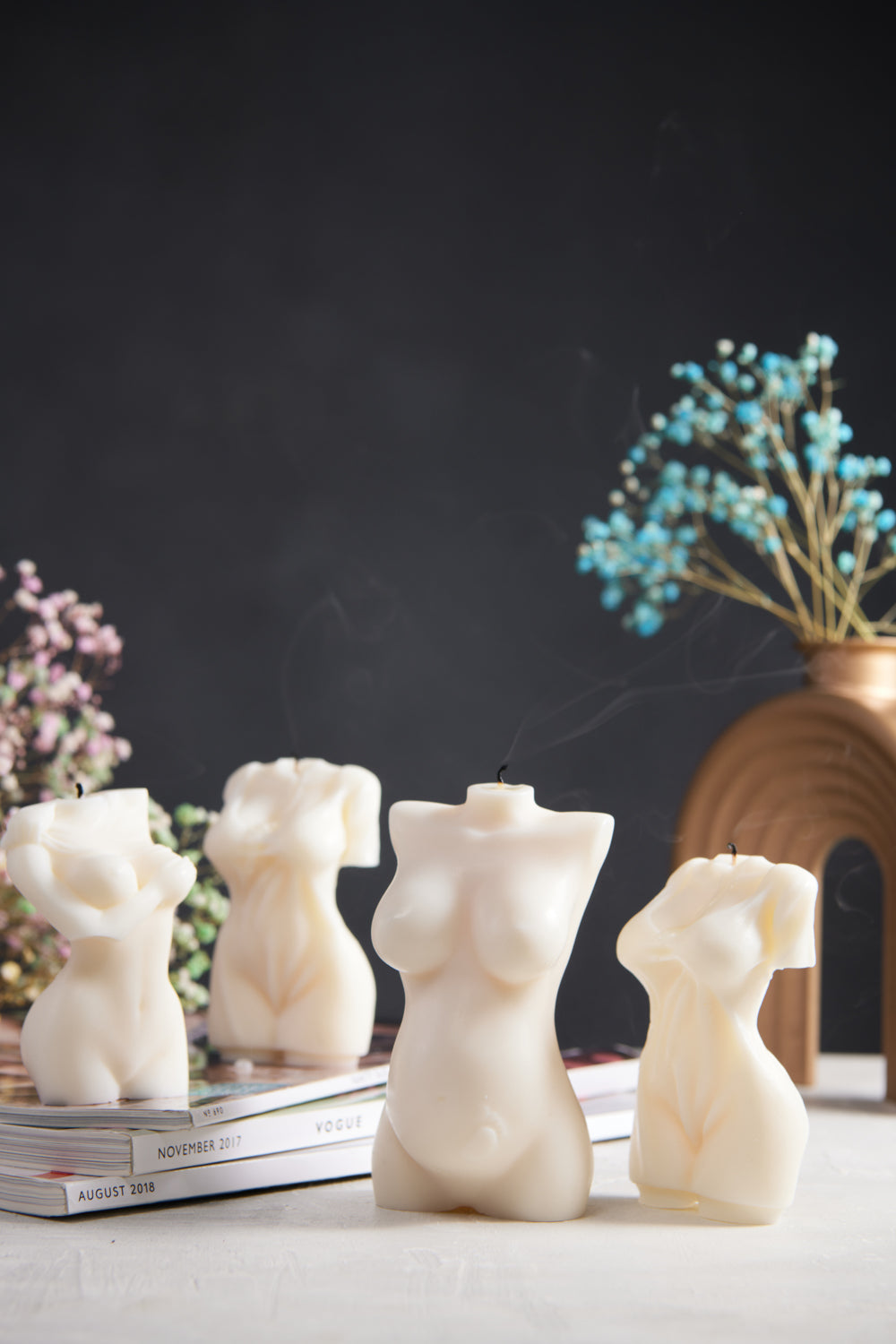 Female Body Candle with T-shirts