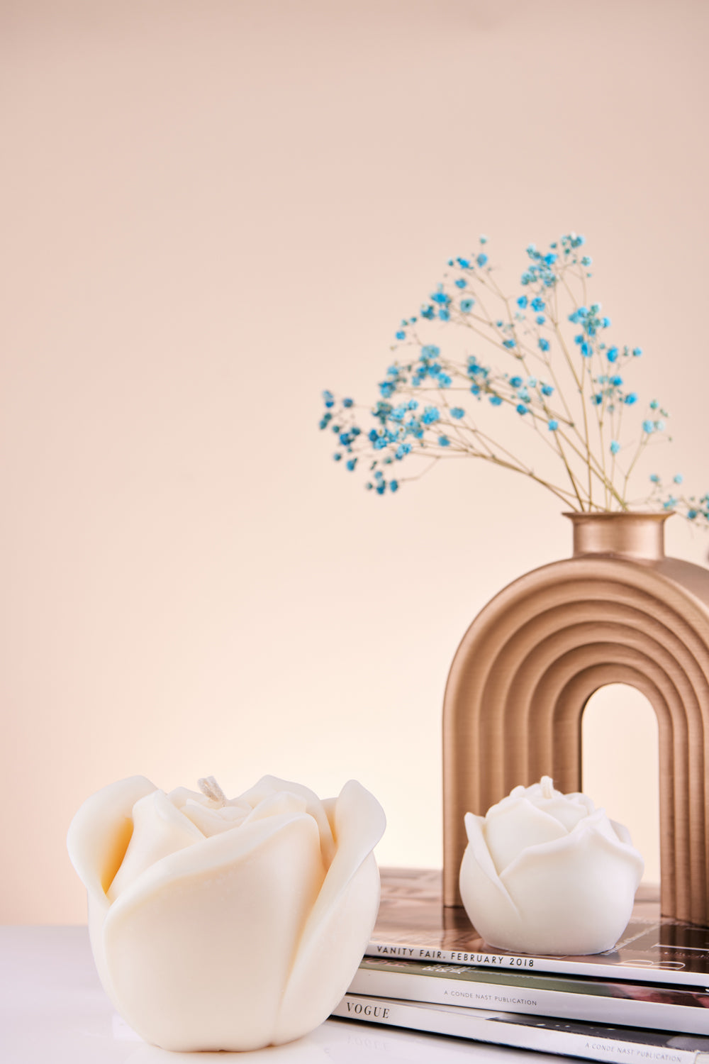 Rose Candle