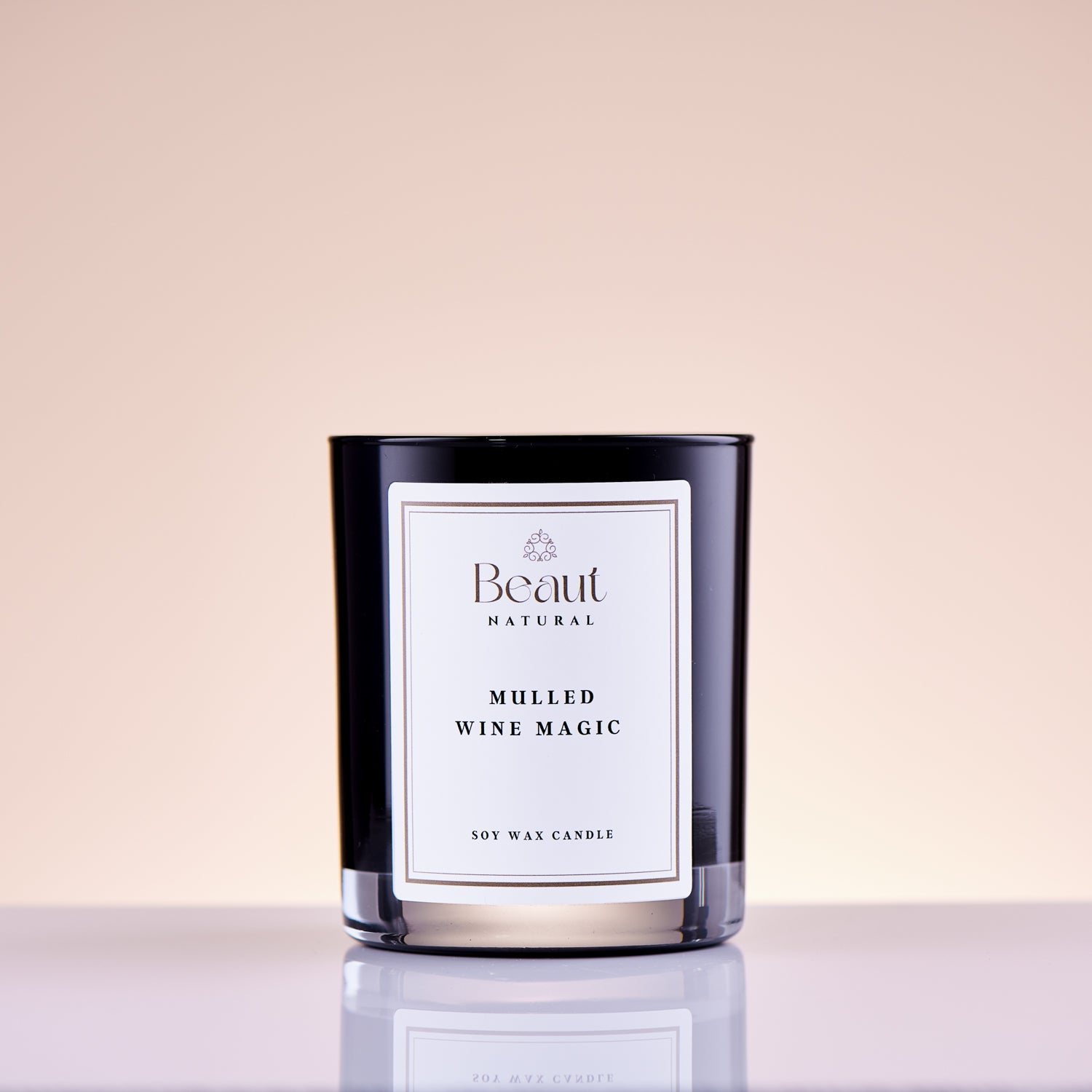 Mulled Wine Magic Soy Wax Candle in the glass container