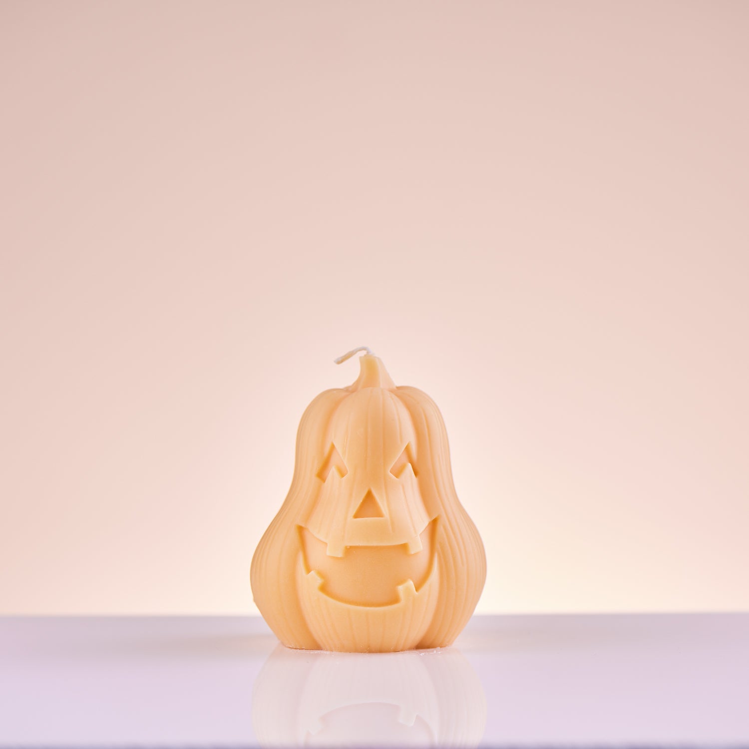 Pear-Shaped Pumpkin Candle