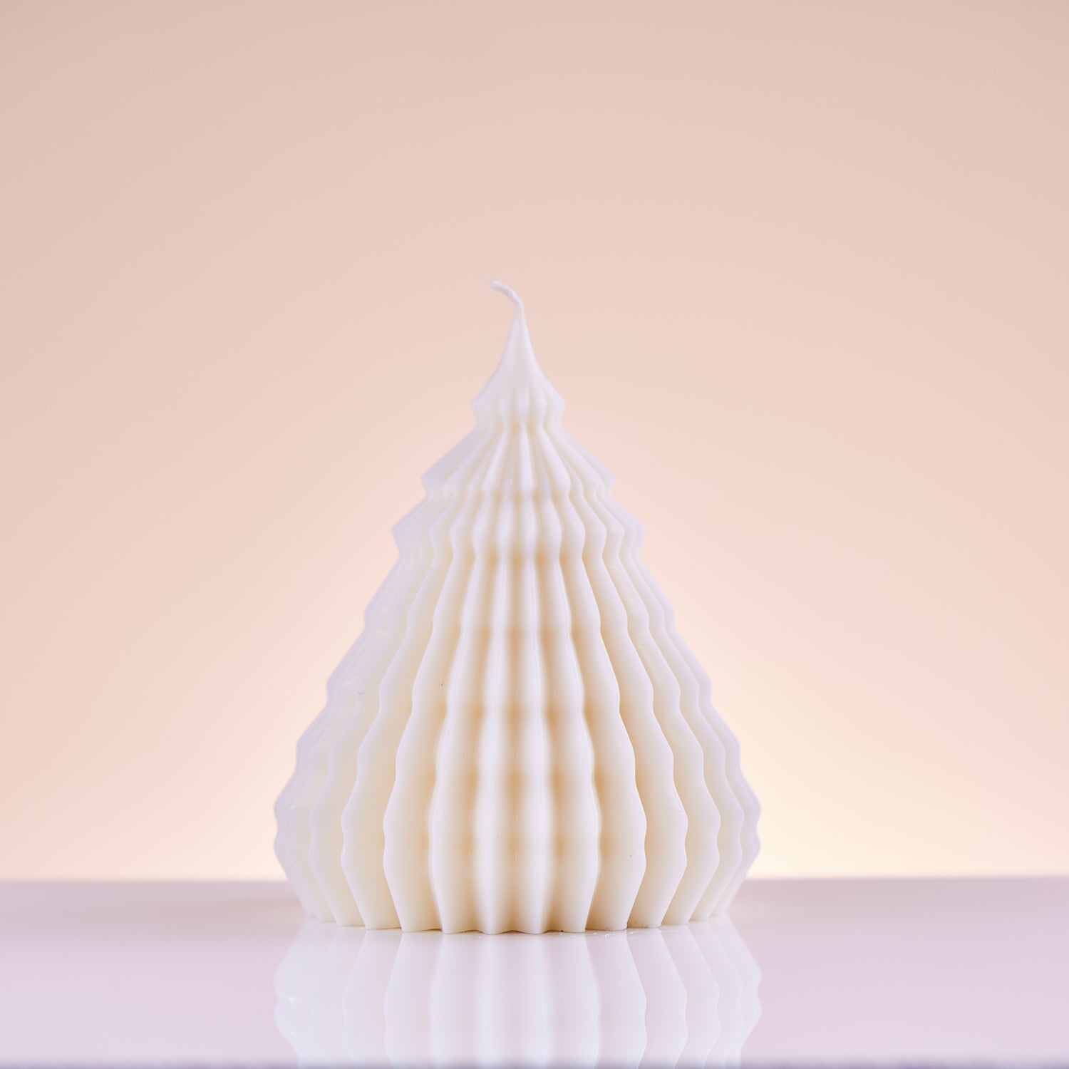 Origami Christmas Tree Candle