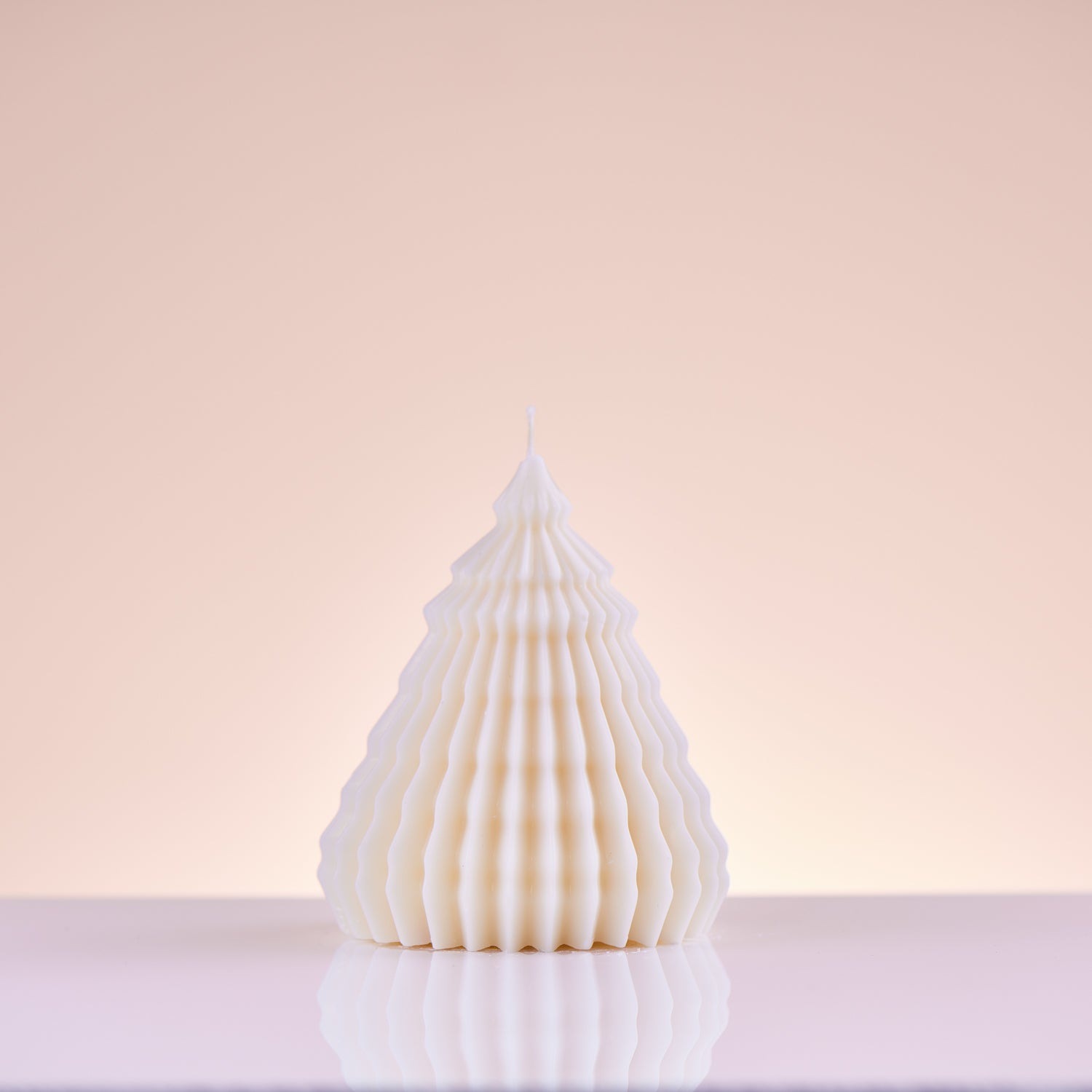 Origami Christmas Tree Candle
