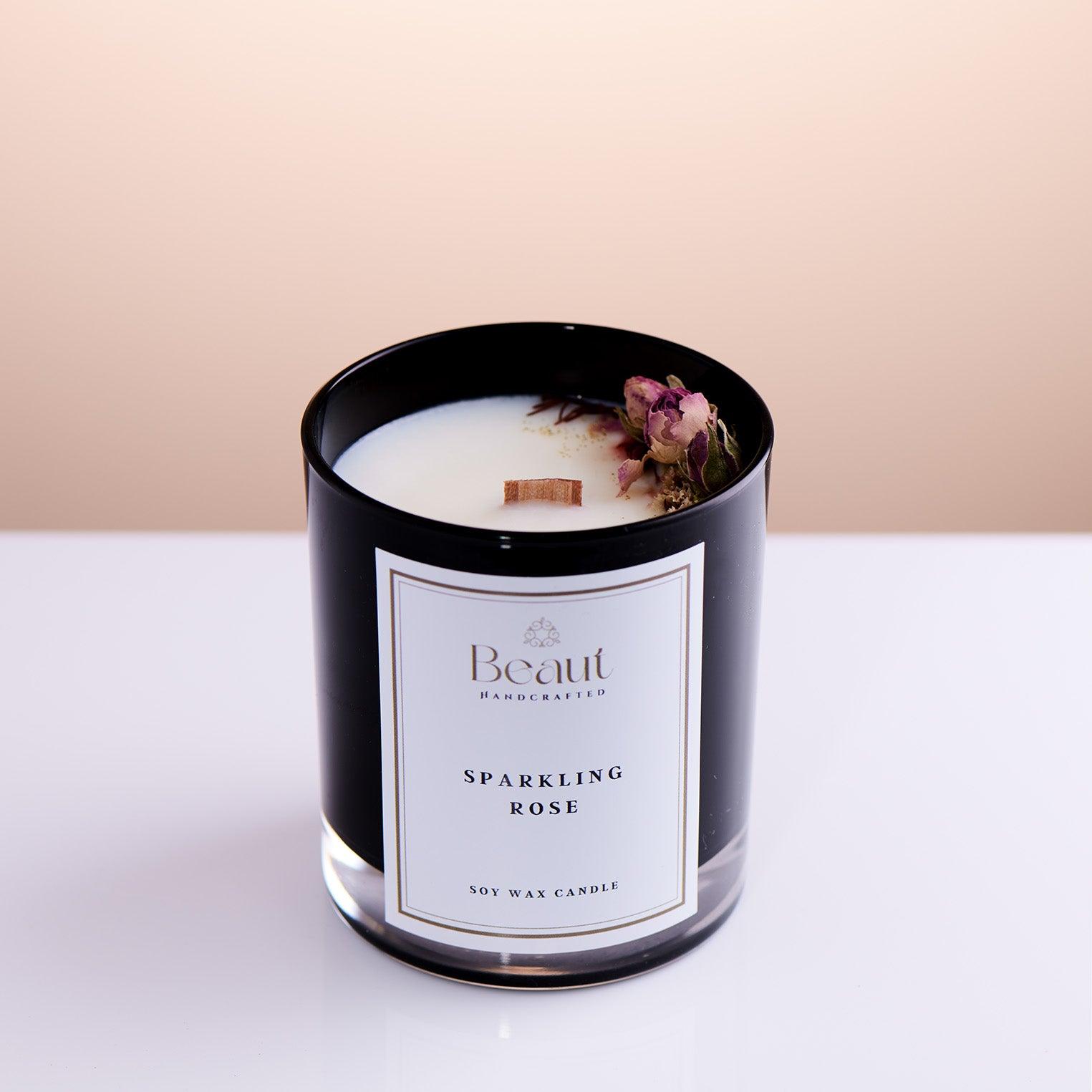 Sparkling Rose Soy Candle